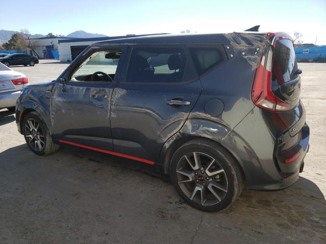 KNDJ63AU5M7763716 - 2021 KIA SOUL GT LINE GRAY photo 2