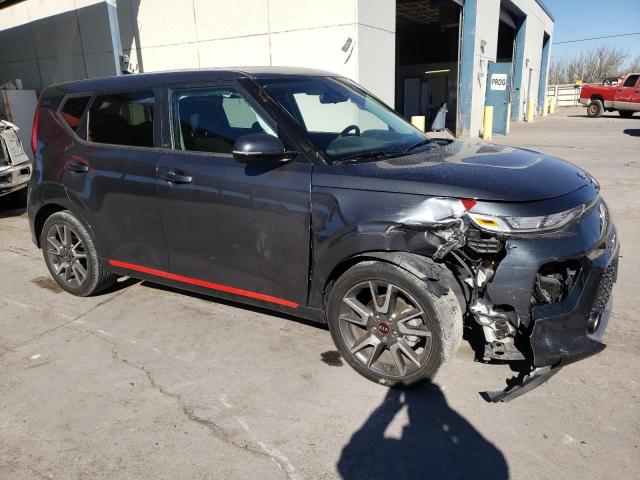 KNDJ63AU5M7763716 - 2021 KIA SOUL GT LINE GRAY photo 4