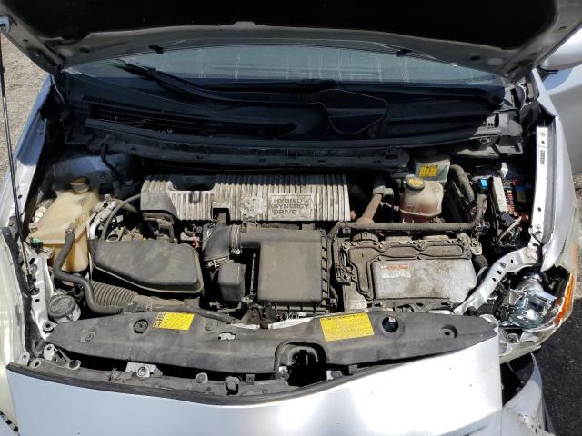 JTDKN3DUXB5363307 - 2011 TOYOTA PRIUS 银色 照片 11