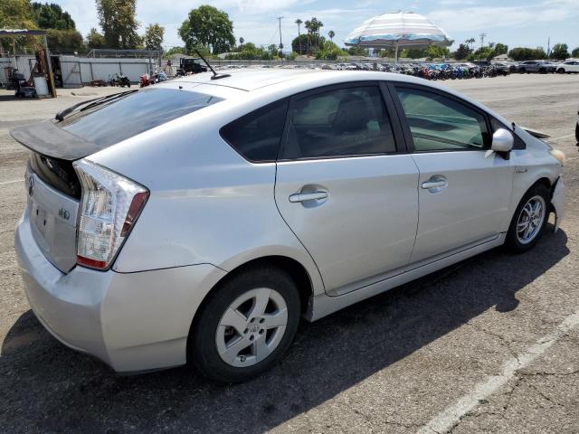 JTDKN3DUXB5363307 - 2011 TOYOTA PRIUS 银色 照片 3