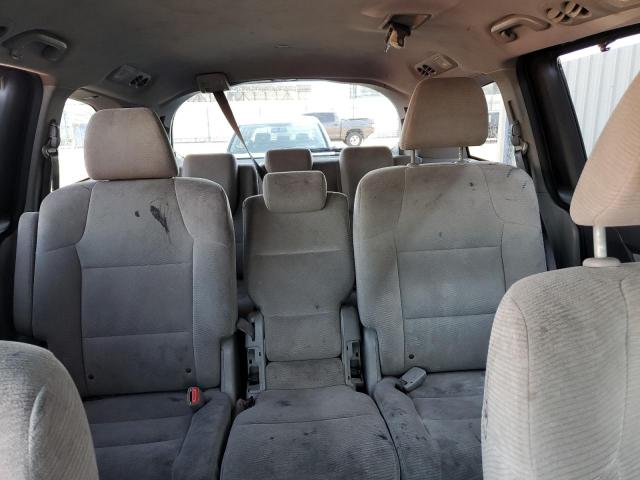 5FNRL5H45CB074524 - 2012 HONDA ODYSSEY EX BLACK photo 10