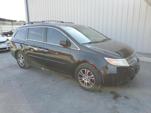 5FNRL5H45CB074524 - 2012 HONDA ODYSSEY EX BLACK photo 4