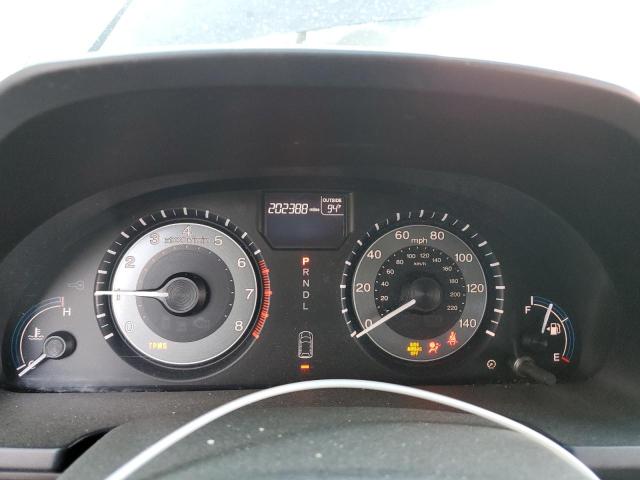 5FNRL5H45CB074524 - 2012 HONDA ODYSSEY EX BLACK photo 9