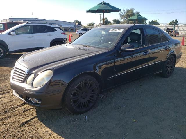 WDBUF56X38B328092 - 2008 MERCEDES-BENZ E 350 BLACK photo 1