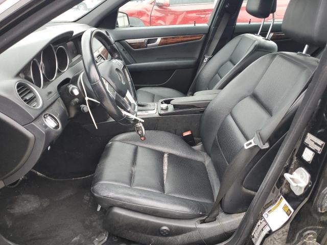 WDDGF8AB1EA954663 - 2014 MERCEDES-BENZ C 300 4MATIC BLACK photo 7