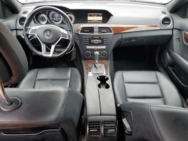 WDDGF8AB1EA954663 - 2014 MERCEDES-BENZ C 300 4MATIC BLACK photo 8