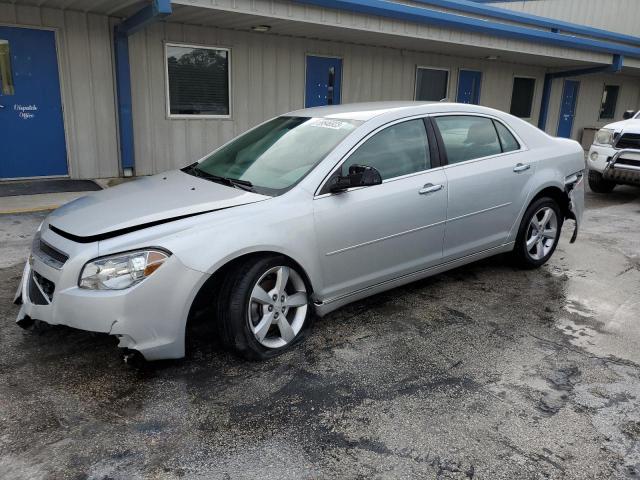 1G1ZC5E06CF126362 - 2012 CHEVROLET MALIBU 1LT SILVER photo 1