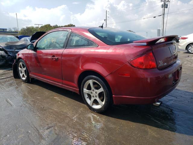 1G2AT18H397212735 - 2009 PONTIAC G5 GT MAROON photo 2