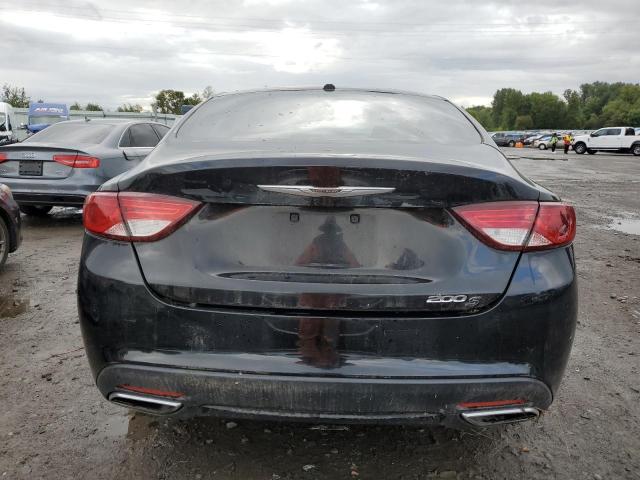 1C3CCCBB5FN557975 - 2015 CHRYSLER 200 S BLACK photo 6