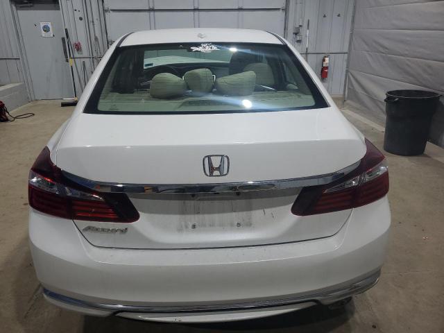 1HGCR2F78HA270135 - 2017 HONDA ACCORD EX თეთრი ფოტო 6