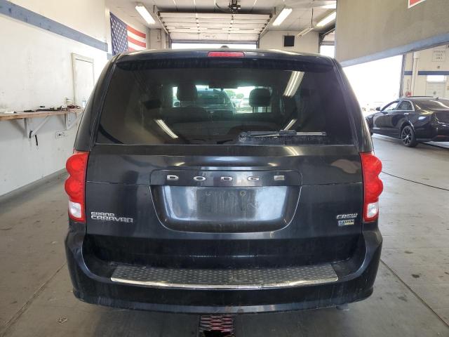 2C4RDGDG4CR129042 - 2012 DODGE GRAND CARAVAN CREW BLACK photo 6