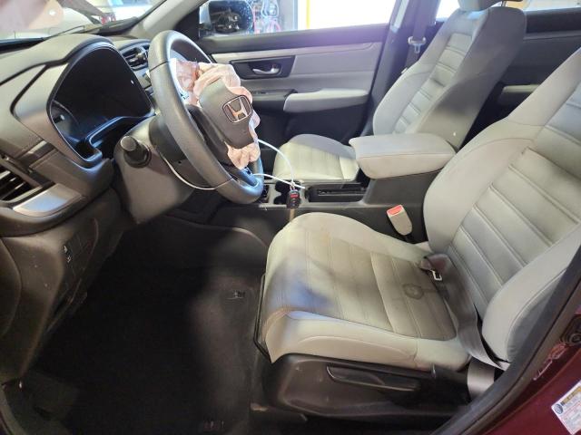 2HKRW6H32JH202625 - 2018 HONDA CR-V LX ბურგუნდია ფოტო 7