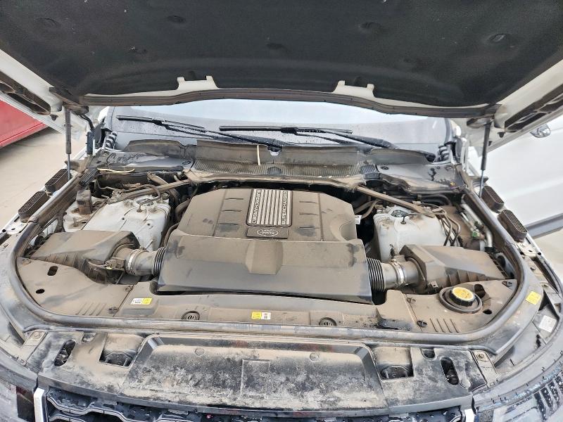 SALWG2RVXKA839496 - 2019 LAND ROVER RANGE ROVE SE WHITE photo 11