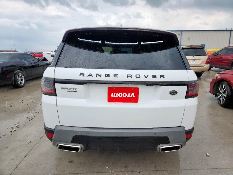 SALWG2RVXKA839496 - 2019 LAND ROVER RANGE ROVE SE WHITE photo 6