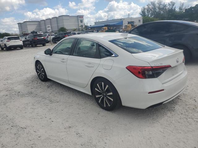 2HGFE1F79PH303601 - 2023 HONDA CIVIC EX WHITE photo 2