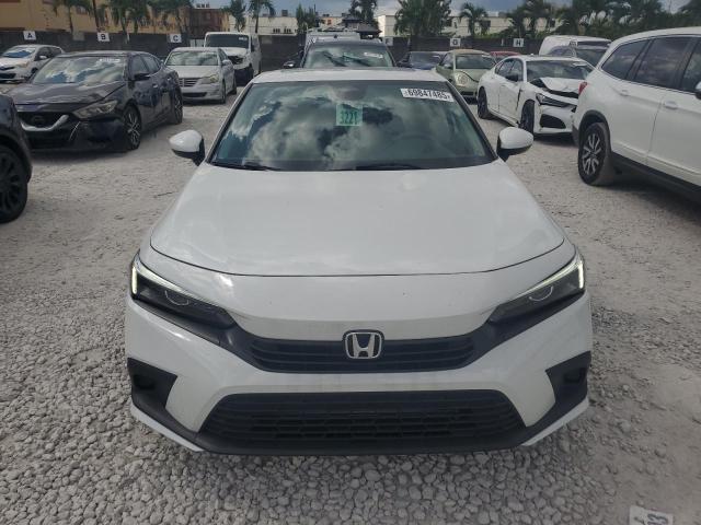 2HGFE1F79PH303601 - 2023 HONDA CIVIC EX WHITE photo 5