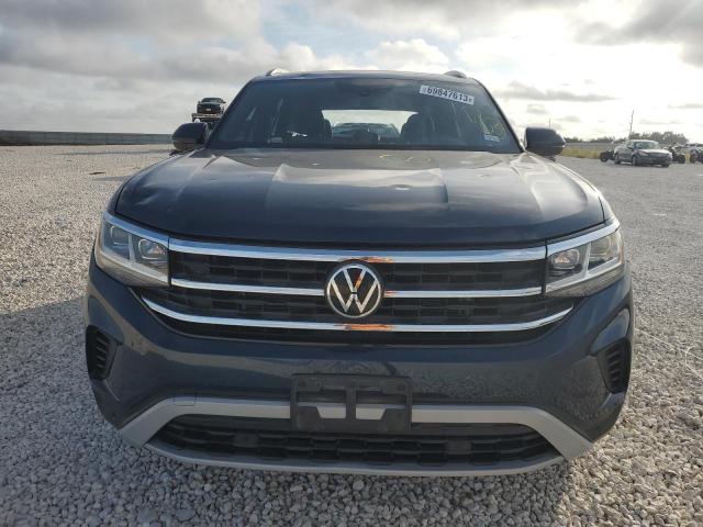 1V2JE2CA2MC215520 - 2021 VOLKSWAGEN ATLAS CROS SE BLUE photo 5