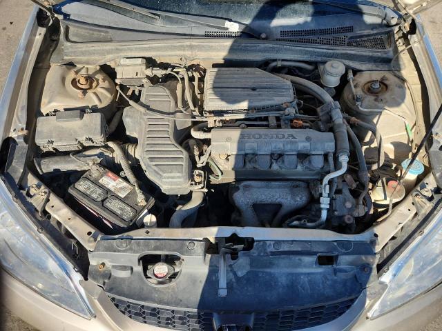 1HGEM22544L000071 - 2004 HONDA CIVIC LX GOLD photo 11
