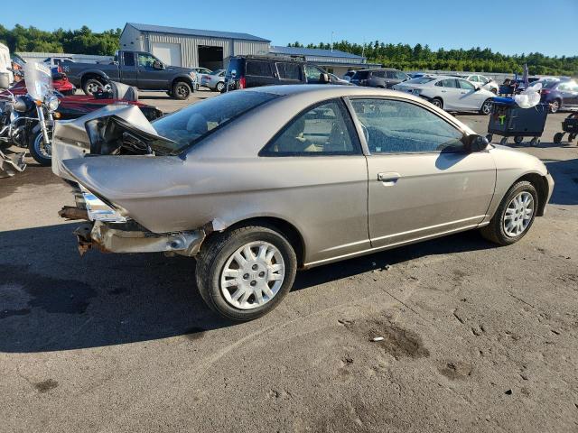 1HGEM22544L000071 - 2004 HONDA CIVIC LX GOLD photo 3