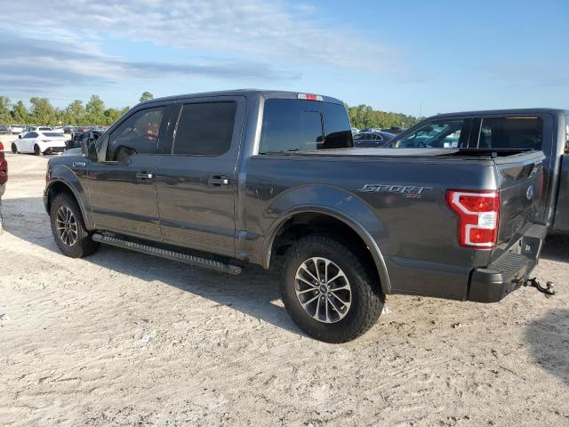 1FTEW1EP1JFE61576 - 2018 FORD F150 SUPERCREW GRAY photo 2