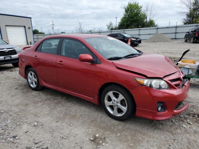 2T1BU4EE9BC625921 - 2011 TOYOTA COROLLA BASE 红色 照片 4