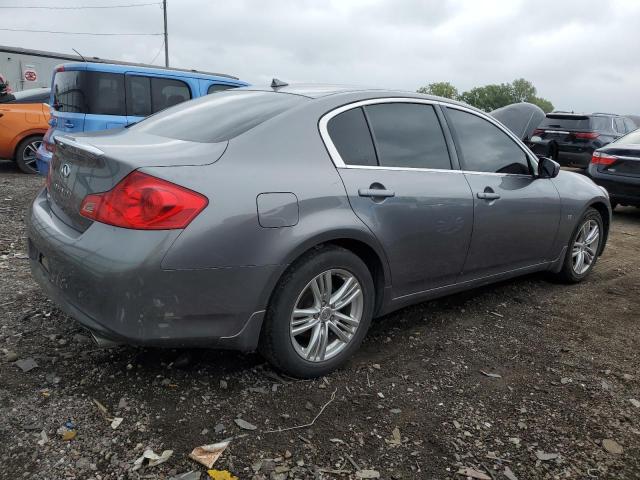 JN1CV6AR2FM650127 - 2015 INFINITI Q40 GRAY photo 3