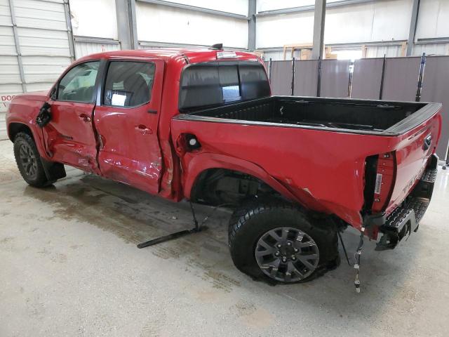 3TMAZ5CN3PM200778 - 2023 TOYOTA TACOMA DOUBLE CAB RED photo 2