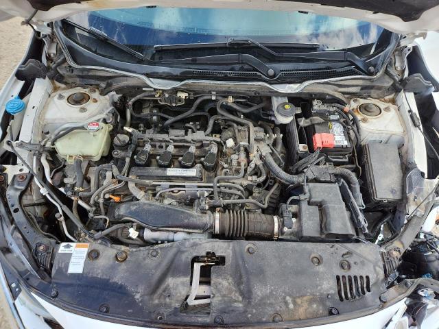 19XFC1F31GE010482 - 2016 HONDA CIVIC EX WHITE photo 11