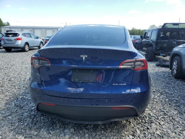 5YJYGDEE4MF256501 - 2021 TESLA MODEL Y Mavi fotoğraf 6