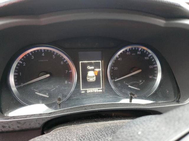 5TDJKRFH8FS142053 - 2015 TOYOTA HIGHLANDER XLE BLACK photo 9