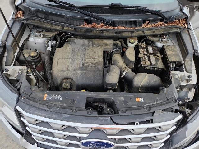 1FM5K7D83HGC63607 - 2017 FORD EXPLORER XLT SILVER photo 12