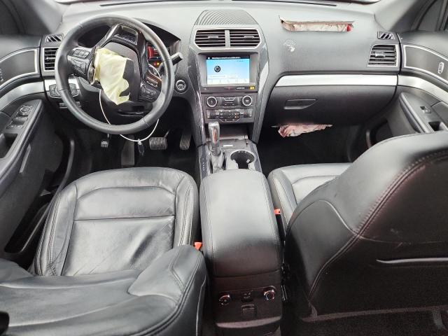 1FM5K7D83HGC63607 - 2017 FORD EXPLORER XLT SILVER photo 8