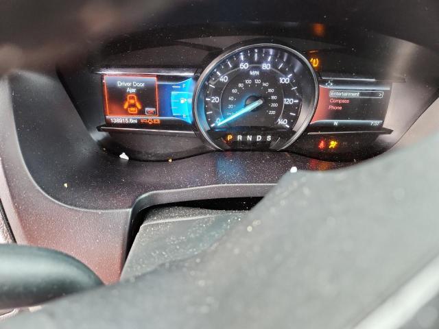 1FM5K7D83HGC63607 - 2017 FORD EXPLORER XLT SILVER photo 9