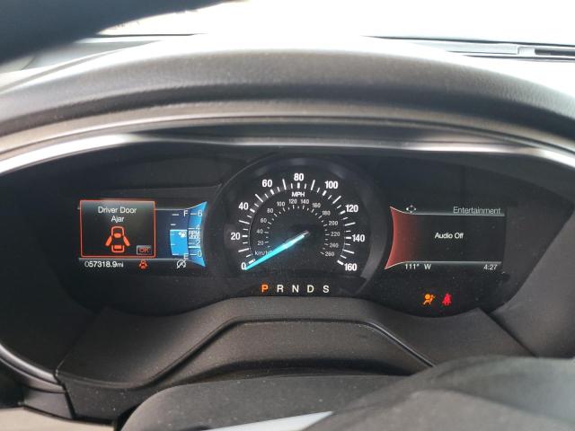 3FA6P0HD7KR176887 - 2019 FORD FUSION SE Մոխրագույն լուսանկար 9