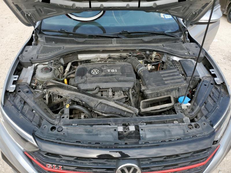 3VW6T7BU7KM234773 - 2019 VOLKSWAGEN JETTA GLI ვერცხლისფერი ფოტო 11