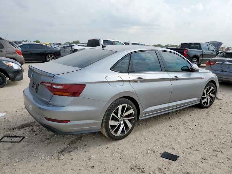 3VW6T7BU7KM234773 - 2019 VOLKSWAGEN JETTA GLI ვერცხლისფერი ფოტო 3