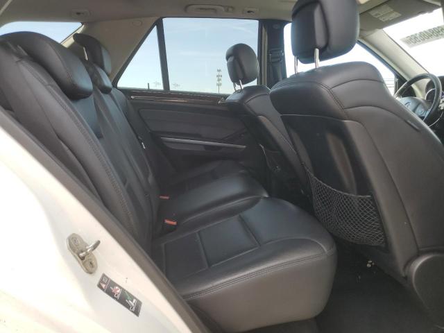 4JGBB8GB0AA544336 - 2010 MERCEDES-BENZ ML 350 4MATIC WHITE photo 11