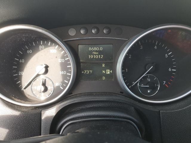 4JGBB8GB0AA544336 - 2010 MERCEDES-BENZ ML 350 4MATIC WHITE photo 9