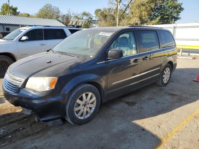 2C4RC1BG3ER272554 - 2014 CHRYSLER TOWN & COU TOURING GRAY photo 1