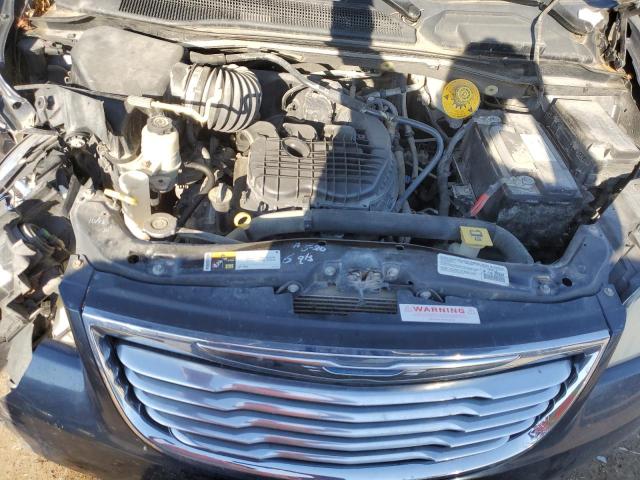 2C4RC1BG3ER272554 - 2014 CHRYSLER TOWN & COU TOURING GRAY photo 11
