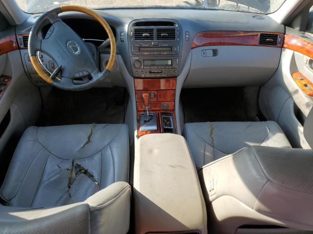 JTHBN36F065044579 - 2006 LEXUS LS 430 GRAY photo 8