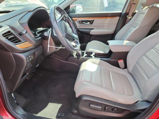 5J6RW2H87ML005206 - 2021 HONDA CR-V EXL RED photo 7