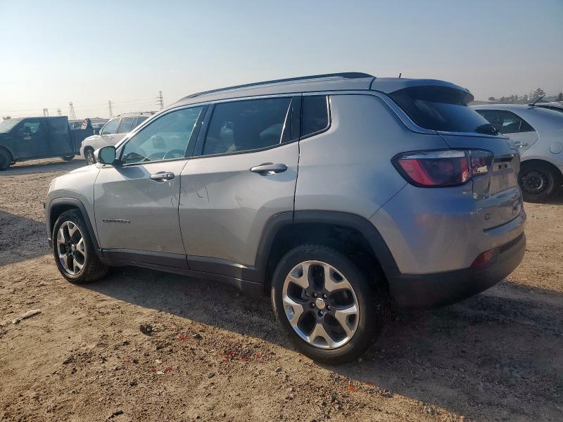 3C4NJCCB2KT662864 - 2019 JEEP COMPASS LIMITED SILVER photo 2