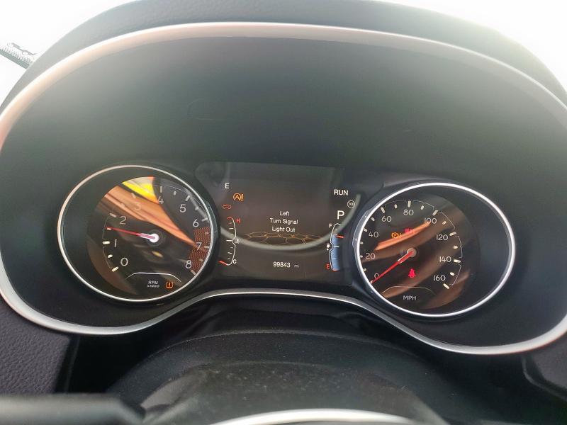 3C4NJCCB2KT662864 - 2019 JEEP COMPASS LIMITED SILVER photo 9