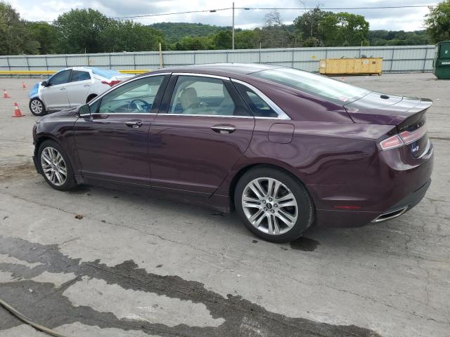3LN6L2GK0DR811013 - 2013 LINCOLN MKZ BURGUNDY photo 2