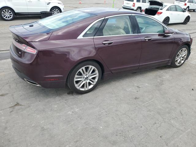 3LN6L2GK0DR811013 - 2013 LINCOLN MKZ BURGUNDY photo 3