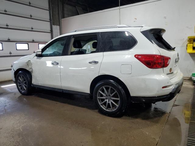 5N1DR2MM6KC625810 - 2019 NISSAN PATHFINDER S WHITE photo 2