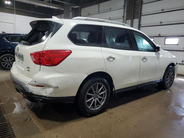 5N1DR2MM6KC625810 - 2019 NISSAN PATHFINDER S WHITE photo 3