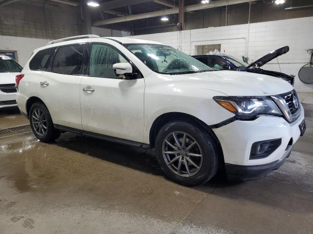 5N1DR2MM6KC625810 - 2019 NISSAN PATHFINDER S WHITE photo 4