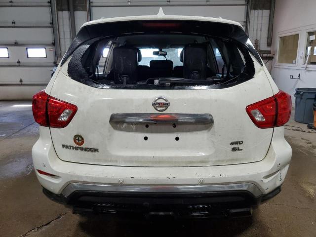 5N1DR2MM6KC625810 - 2019 NISSAN PATHFINDER S WHITE photo 6